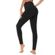 Спортивные лосины с утяжкой и широким поясом Go Fitness Kate Black XL (U8014) - изображение 1