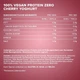 Протеїн IronMaxx 100% Vegan Protein Zero 500 g /16 servings/ Cherry Yogurt - зображення 2