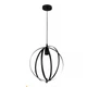 Светильник подвесной лофт HOROZ ELECTRIC "NEWTON-1 BK" Е27 черный - изображение 1