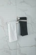 Держатель для полотенец поворотный FRAP F30413 278мм тройной прямоугольный из нержавеющей стали сатин - изображение 4