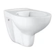 Унітаз підвісний безобідковий білий GROHE Bau Ceramic без сидіння 39427000 - зображення 1