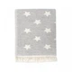 Плед накидка Barine Wool Star Throw Grey сірий 135*170 (svt-2000022275774) - изображение 4