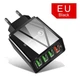 Зарядка для телефона QC 3.0 Quick Charge быстрая зарядка 35W 3A 4 USB 5V/9V/12V зарядное (710106472) Черный - изображение 4