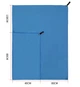 Полотенце туристическое Feel Nature Towel 80x130 см Синний - изображение 3
