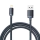 USB кабель для iPhone с разъемом Lightning Baseus Crystal Shine Series (2.4A, 2m). Black - изображение 1