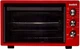 Электрическая печь 40 л выпечка пицца GoodGrill GR-4002 3 режима 1300W нагрев 280 термоизоляция эмаль электродуховка настольная мини печка Красная Турция - изображение 1