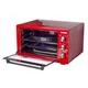 Электрическая печь 40 л выпечка пицца GoodGrill GR-4002 3 режима 1300W нагрев 280 термоизоляция эмаль электродуховка настольная мини печка Красная Турция - изображение 3