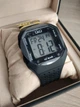 Мужские часы Q&Q M158J001Y Черные с белым - изображение 3