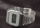 Женские наручные часы с подсветкой Casio F-91WS-7EF Белые с прозрачным - изображение 2