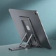 Металева підставка для телефона STR Aluminum Phone Stand (H12) - Space Gray - зображення 2