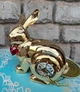 Статуэтка Crystocraft со стразами Swarovski Кролик 6х6 см 1601991 - изображение 5