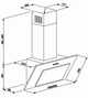 Вытяжка eleyus vertical 470 60 bl - изображение 10