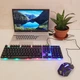 Ігрова провідна клавіатура з підсвічуванням та мишкою KEYBOARD KT-288 - зображення 6