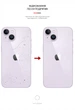 Захисна плівка на задню панель телефона ArmorStandart Carbone Transparent Apple iPhone 14 захисна плівка на задню панель телефона прозорий карбон (ARM64880) - зображення 3