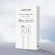 Кабель зарядный Ugreen MFi сертифицированный USB-C to Lightning 2М Nylon Silver (US304) - изображение 2