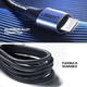 Кабель зарядний Type-C-Lightning UGREEN MFI-36W для iPhone iPad 2 м Black (US304) - зображення 5
