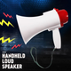 Мегафон рупор громкоговоритель с функцией записи голоса MEGAPHONE UKC HW 8C White/Red - изображение 1