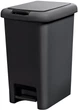 Ведро для мусора MBM HOME с крышкой и педалью Антрацит (BIN-01 20L ANTHRACITE) - изображение 1