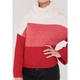 Свитер Only Jeana Pullover 10(S) Белый/Розовый/Красный 66318006 - изображение 4