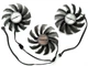 Вентилятор кулер для видеокарты Gigabyte RTX 3070 Ti 3080 Ti 3090 GAMING EAGLE (orgnl) Everflow T129215SU T128015SU (GA92S2U PLA09215S12H) комплект 3 шт (№415) - изображение 1
