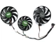 Вентилятор Everflow для видеокарты ASUS T129215BU T1280105BU (FDС10H12D9-C FD7010H12D) комплект 3 шт (№418) - изображение 2