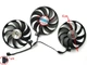 Вентилятор кулер для відеокарти ASUS RTX 3050 3060 Ti Strix 87 мм Champion CF9010U12D (PLD09210S12H FDC10H12S9-C T129215BU T129215SU CF9010U12S) комплект 3 шт (№393) - зображення 3