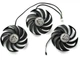 Вентилятор PowerLogic для видеокарты MSI PLD10010B12HH (PLD10010S12HH) комплект 3 шт (№384) - изображение 1