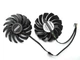 Вентилятор кулер для видеокарты MSI RX 5700 XT MECH (orgnl) 87 мм PowerLogic PLD09210S12HH (PLD09210B12HH) комплект 2 шт (№391) - изображение 3