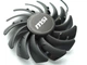 Вентилятор для видеокарты MSI RX 5700 XT MECH 87 мм PowerLogic PLD09210S12HH (PLD09210B12HH) комплект 2 шт (№398) - изображение 2