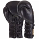 Перчатки боксерские кожаные на шнуровке UFC PRO Prem Lace Up Black (размер 18oz, черный) (UHK-75047) - изображение 2