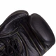 Перчатки боксерские кожаные на шнуровке UFC PRO Prem Lace Up Black (размер 18oz, черный) (UHK-75047) - изображение 4