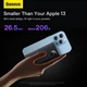 Повербанк Baseus Adaman2 Digital Display 10000mAh 30W 5A QC3.0 PD3.0 черный (PPADM2-10) - изображение 3