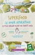 Тканинна маска для обличчя з оливковою олією - 7th Heaven Superfood 24H Hydration Extra Virgin Olive Oil Sheet Mask 16g - зображення 1