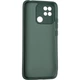 Чехол Fiji Holder Ring для Xiaomi Redmi 10C бампер накладка с подставкой Dark Green - изображение 2
