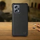 Шкіряна накладка Stenk Cover для Xiaomi Poco X4 GT Чорна (72467) - зображення 1