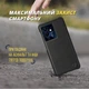 Шкіряна накладка Stenk Cover для Infinix Note 12 Pro 5G Чорна (72479) - зображення 5