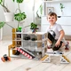 Детский гараж-парковка NestWood с лифтом Mini желтый (kdp003j) - изображение 1