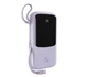 Power Bank Baseus Qpow 20000mAh 15W Display (+Type-C)(PPQD-G01) Violet - изображение 2