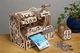 Механический 3D пазл Ukrainian Gears Кассовий аппарат (405 деталей) - изображение 8