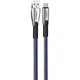 Дата кабель USB 2.0 AM to Type-C 1.0m zinc alloy blue ColorWay (CW-CBUC012-BL) - изображение 2