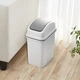 Ведро для мусора MBM HOME с крышкой BIN-12 10 л Серое (BIN-12 10L GRAY) - изображение 3