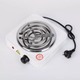 Електрична настільна плита Hot Plate JX-1010B 1000 Вт переносна спіральна варильна панель на 1 конфорку 15.5 см з терморегулятором живлення від мережі Біла - зображення 1