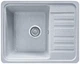 Мойка кухонна, прямоугольная, гранитная Valetti 9R 570x460мм Серая - изображение 4