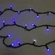 Гирлянда NikoLED STRING 100LED 10м внешняя синий цвет на черном кабеле (3135-31) - изображение 2