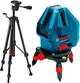 Лазерний нівелір Bosch Professional GLL 5-50 X з штативом BT 150, чохлом (0601063N00+0601096B00) - зображення 1