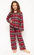 Піжама для дівчинки Cyberjammies Windsor 5939 2-3 лет/98см Червоний у клітку (5051877414426) - изображение 1
