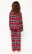 Піжама для дівчинки Cyberjammies Windsor 5939 2-3 лет/98см Червоний у клітку (5051877414426) - изображение 3