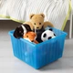 Ящик на колесах IKEA VESSLA 39x39 см синий 800.985.16 - изображение 2