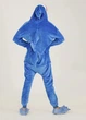 Пижама кигуруми мужская Kigurumi Акула Взрослая Голубая XL 175-185 см. (1086/1) - изображение 3