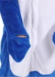 Пижама кигуруми мужская Kigurumi Акула Взрослая Голубая XL 175-185 см. (1086/1) - изображение 4